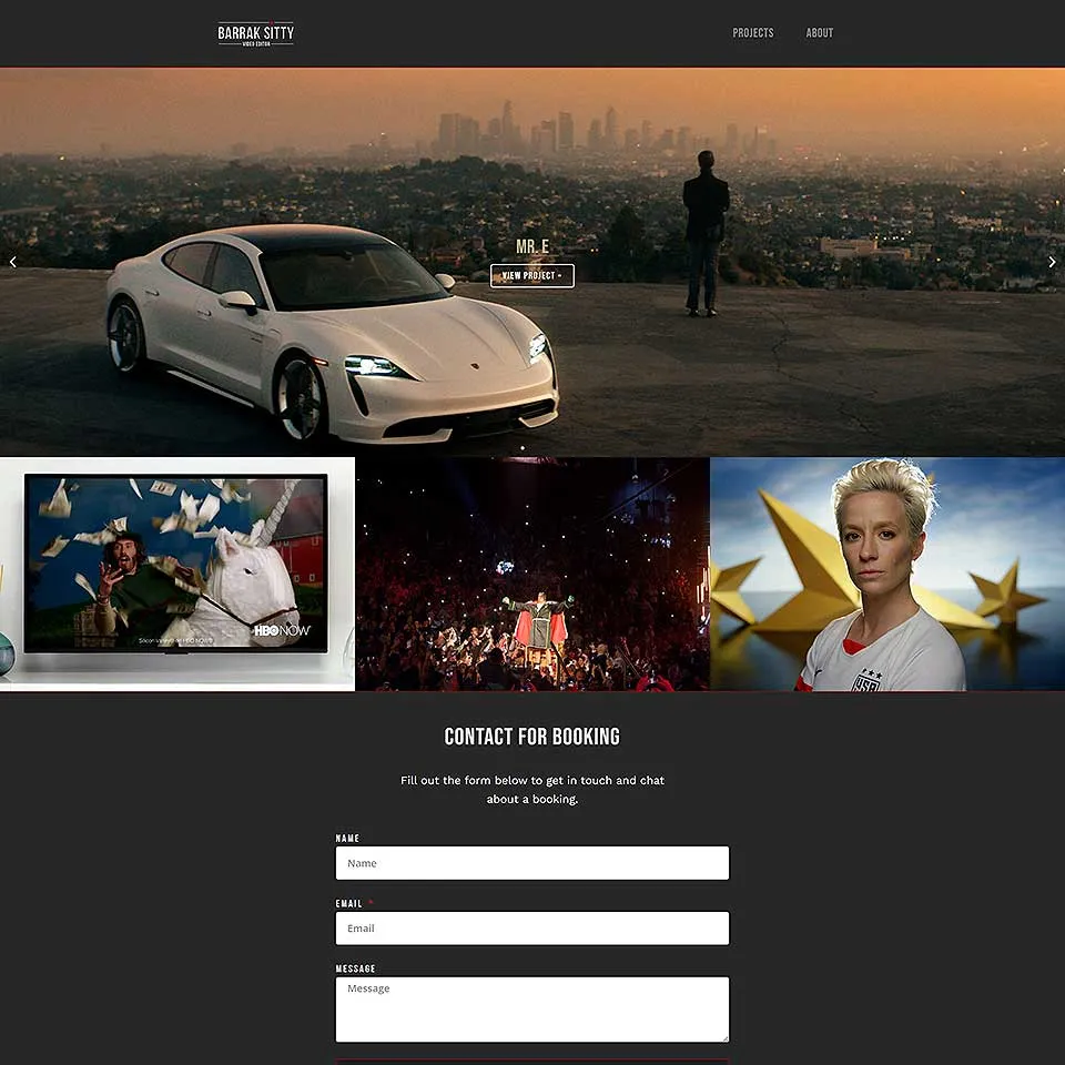 Barrak Sitty Website