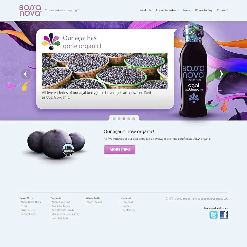 Bossa Nova Website