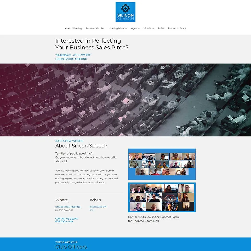 Silicon Speech Website